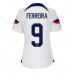 Förenta staterna Jesus Ferreira #9 Hemma matchtröja Dam VM 2022 Kortärmad Billigt